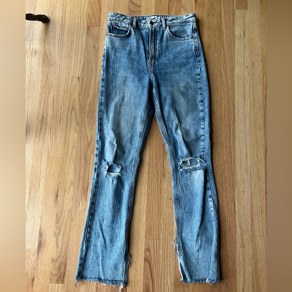 Zara Distressed Jeans